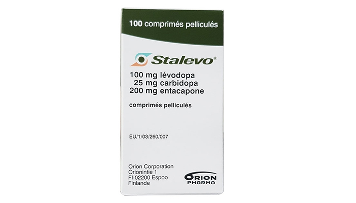 Thuốc Stalevo 100mg /25mg /200mg Novartis có chứa hoạt chất Levodopa