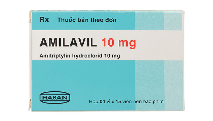 Thuốc Amilavil 10mg Hasan điều trị trầm cảm, đau thần kinh