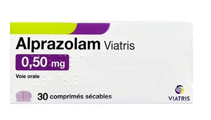 Thuốc Alprazolam Viatris 0.5mg điều trị các rối loạn lo âu, mất ngủ