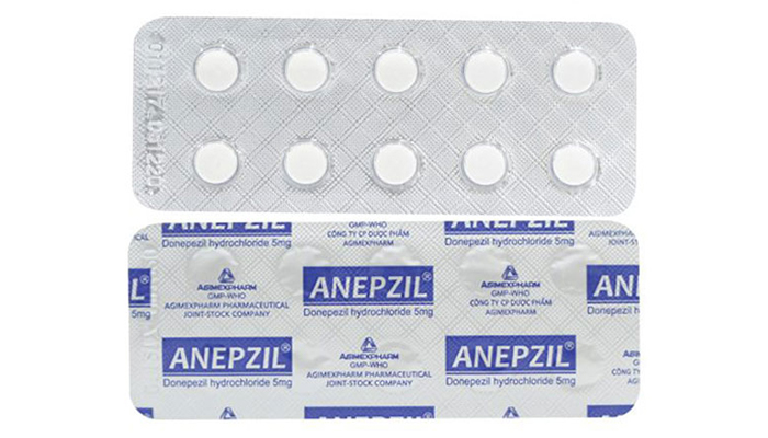 Thuốc Anepzil 5mg Agimexpharm có chứa hoạt chất Donepezil