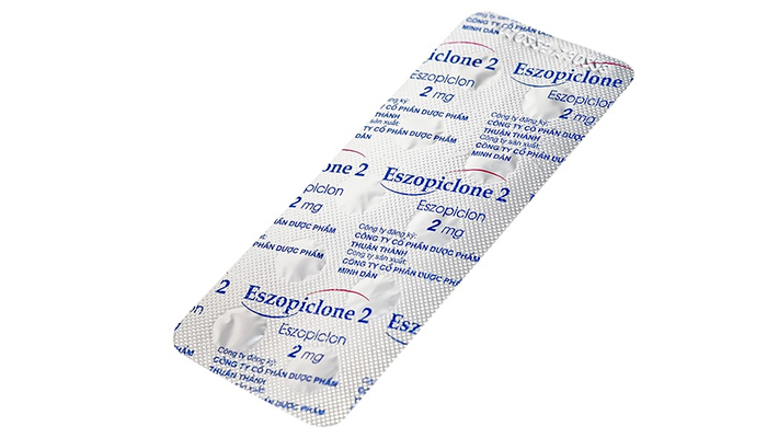 Thuốc Eszopiclone 2 Minh Dân điều trị chứng mất ngủ