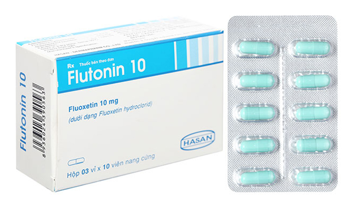 Thuốc Flutonin 10 Hasan có chứa thành phần Fluoxetine