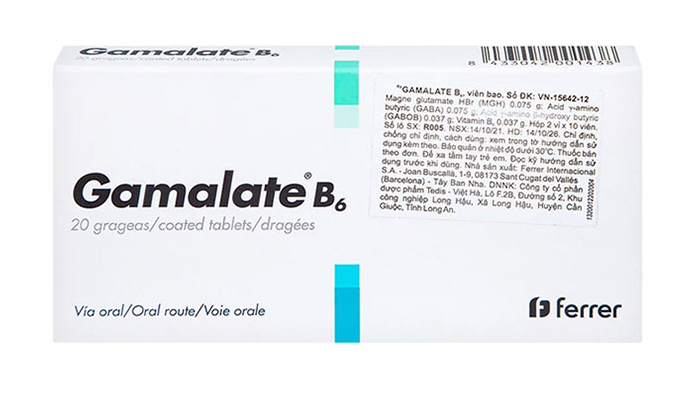 Thuốc Gamalate B6 Ferrer điều trị suy nhược thần kinh chức năng