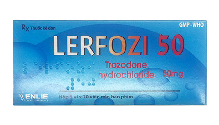 Thuốc Lerfozi 50mg Enlie giảm triệu chứng trầm cảm