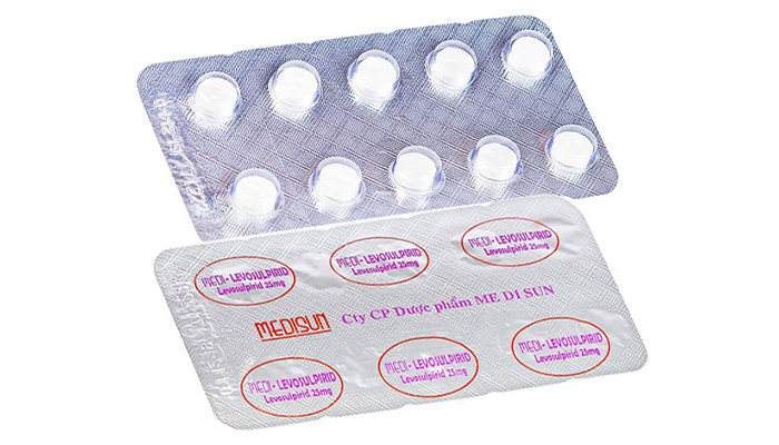 Thuốc Medi-Levosulpirid 25mg Medisun điều trị tâm thần phân liệt 