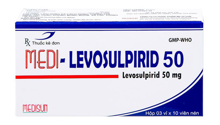Thuốc Medi-Levosulpirid 50 Medisun có chứa hoạt chất Levossulpirid