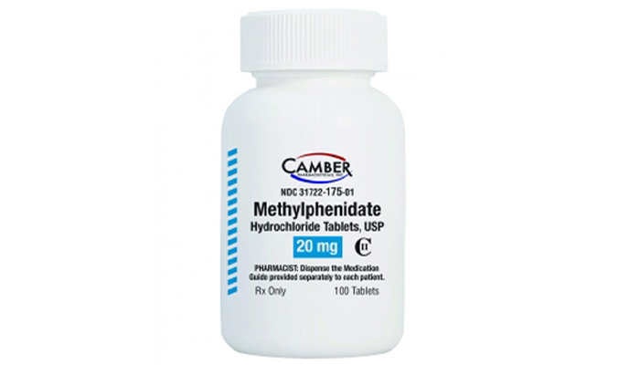 Thuốc Methylphenidate 20mg Camber có chứa hợp chất Methylphendate