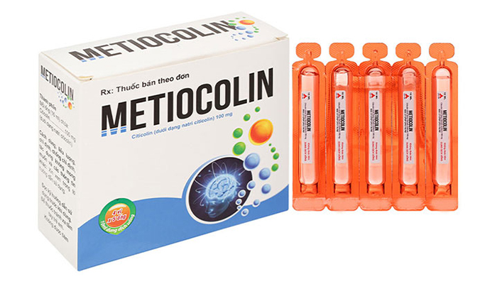 Hoạt chất Citicoline có trong thuốc Metiocolin 100mg CPC1