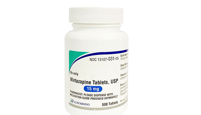 Thuốc Mirtazapine 15mg Aurobindo có chứa hoạt chất Mirtazapine