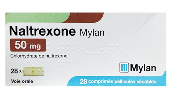 Thuốc Naltrexone 50mg Mylan có chứa hoạt chất Naltrexone