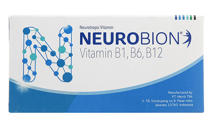 Thuốc Neurobion Merck có chứa hoạt chất Vitamin B6