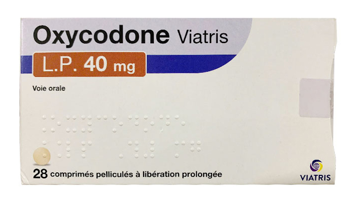 Thuốc Oxycodone 40mg Viatris giảm đau nặng
