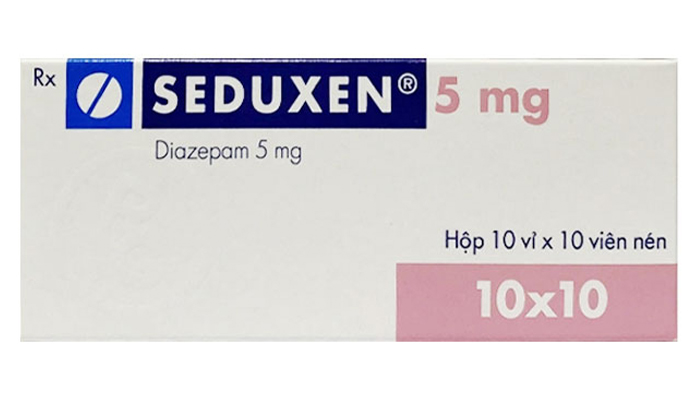 Thuốc Seduxen 5mg giải lo âu, gây ngủ