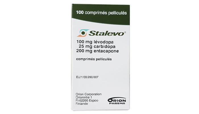 Hoạt chất Carbidopa có trong thuốc Stalevo 100mg /25mg /200mg Novartis
