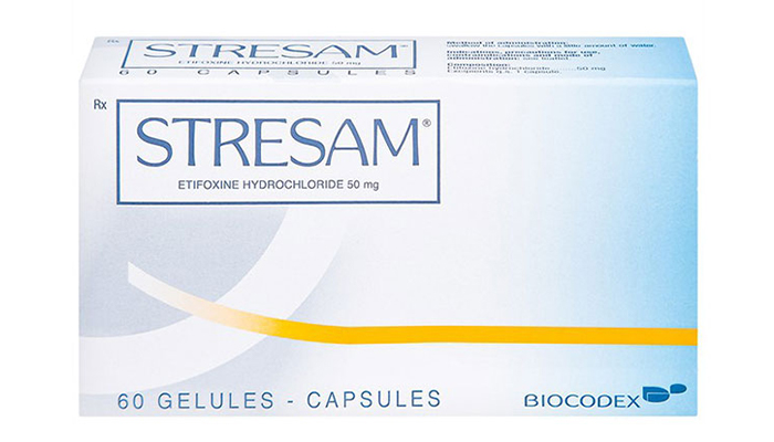 Thuốc Stresam Biocodex có chứa hoạt chất Etifoxine