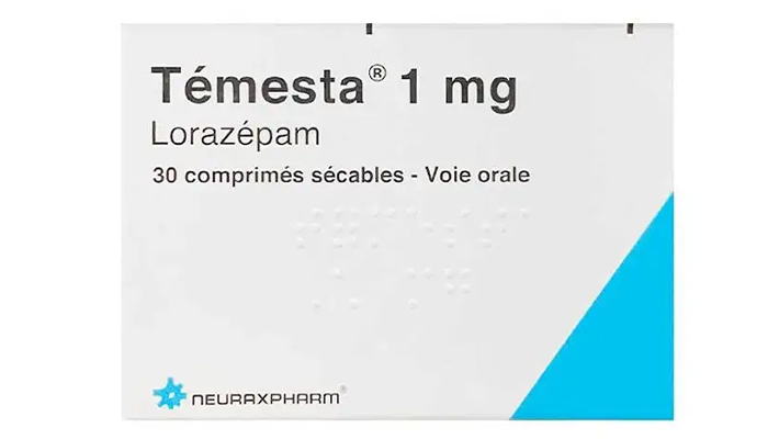 Hoạt chất Lorazepam có trong thuốc Temesta 1mg Neuraxpharm