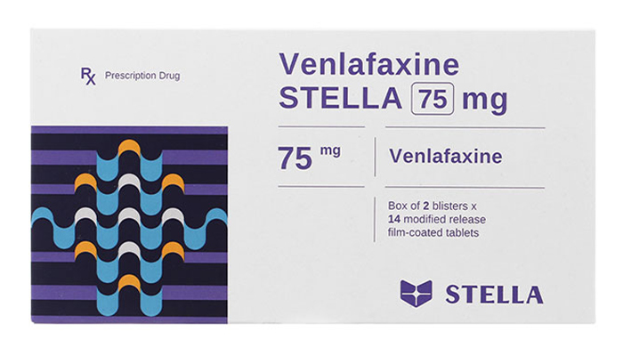 Thuốc Venlafaxine Stella 75mg có chứa hoạt chất Venlafaxine