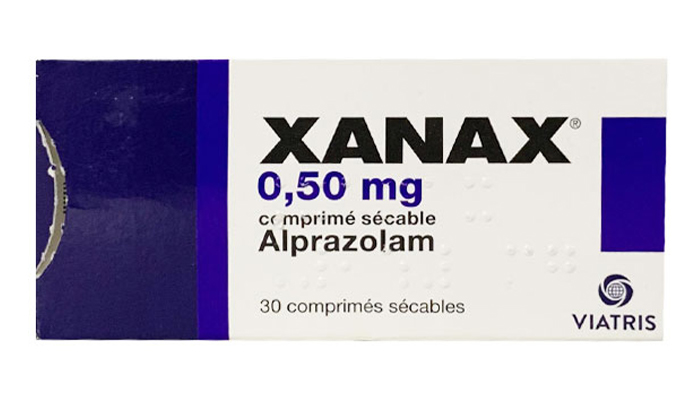 Thuốc Xanax 0.5mg Viatris có chứa Alprazolam