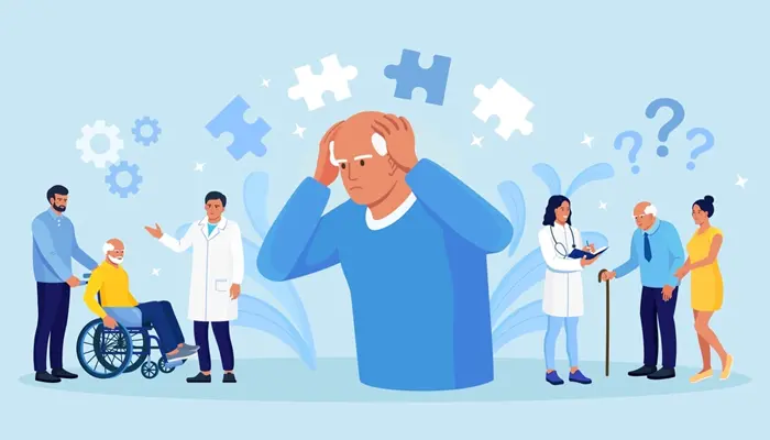 Bệnh Alzheimer ở người cao tuổi là bệnh lý liên quan đến não bộ