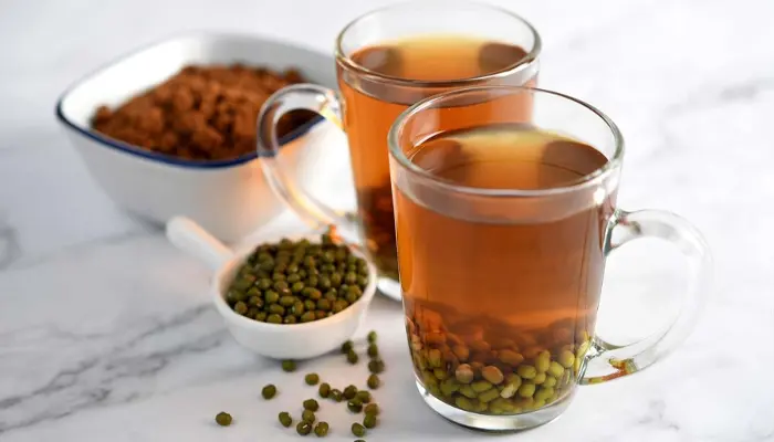 Trà đậu xanh rang giúp giải nhiệt, ngủ ngon 