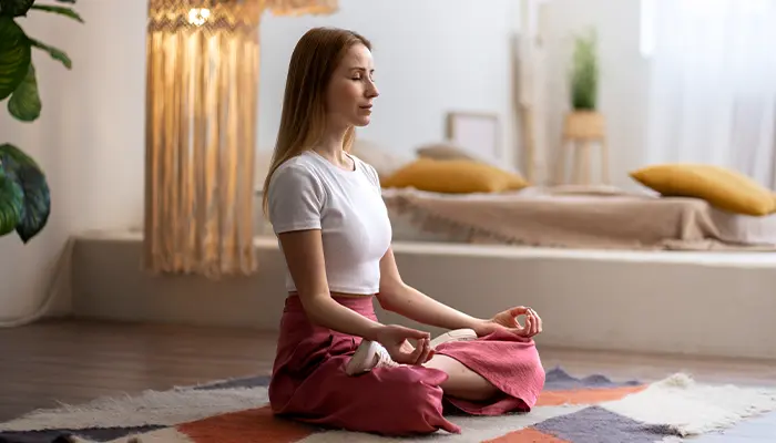 Thiền cũng là phương pháp giúp thư giãn, giảm căng thẳng, lo lắng 