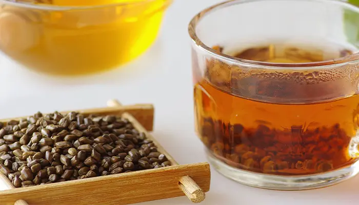 Có thể dùng hạt muồng để hãm trà uống