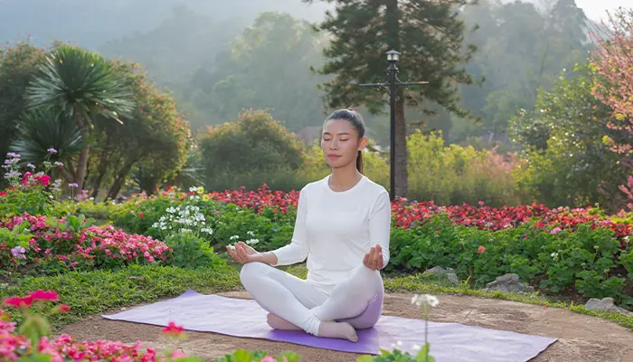 Thiền cũng là phương pháp thư giãn, giúp ngủ ngon hơn 