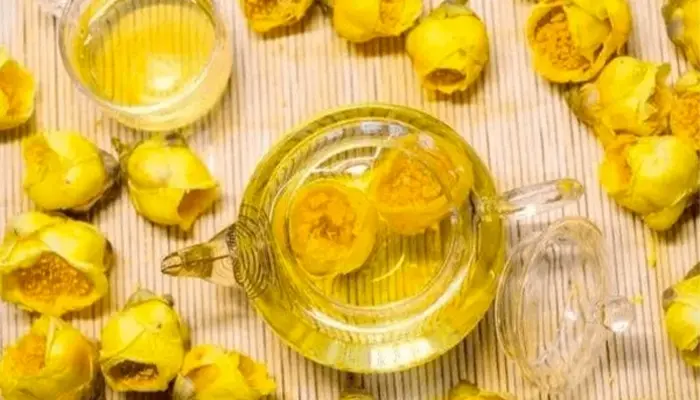 Trà hoa vàng có thể được sử dụng bằng cách pha trà uống