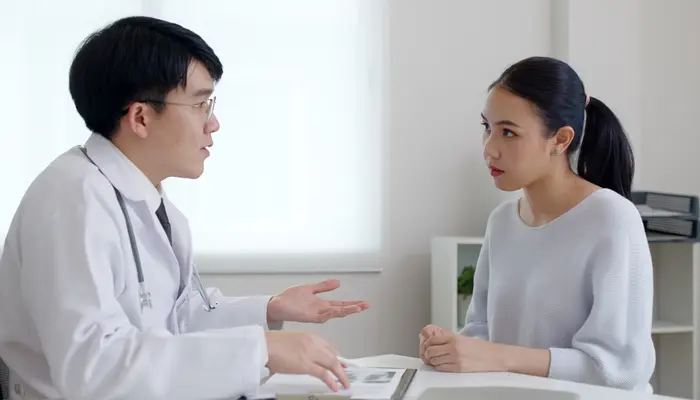 Sau khi có kết quả test nên trao đổi kỹ với bác sĩ