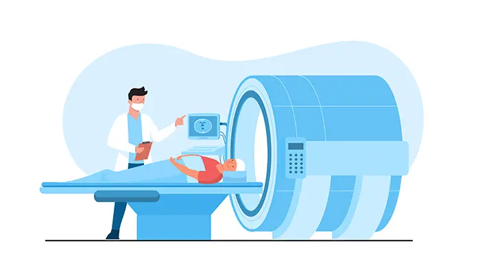 Chụp cộng hưởng từ MRI là phương pháp giúp chẩn đoán thiếu máu não