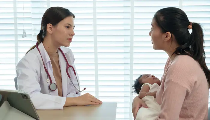 Bác sĩ sẽ chẩn đoán trầm cảm sau sinh thông qua các biện pháp tâm lý lâm sàng