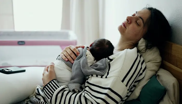 Rối loạn giấc ngủ cũng là dấu hiệu của trầm cảm sau sinh