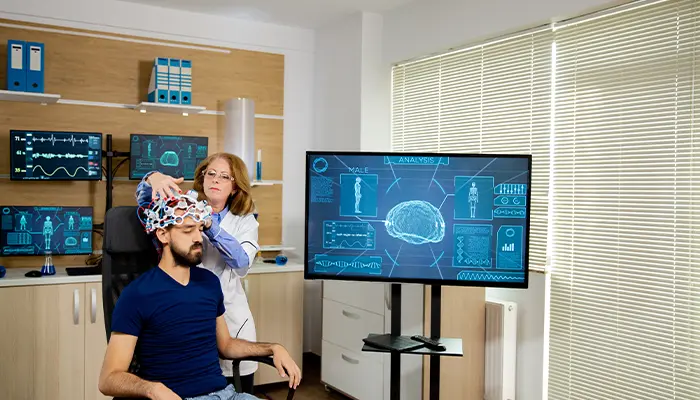 Điện não đồ là phương pháp ghi lại hoạt động điện của não 