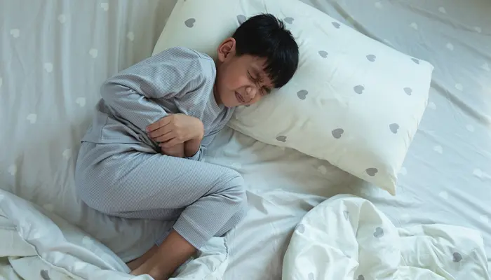 Động kinh thể bụng biểu hiện bằng cơn co thắt bụng