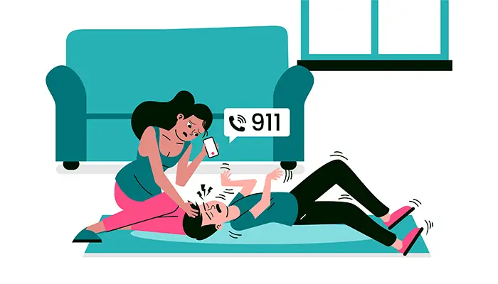 Đưa người bệnh động kinh đi cấp cứu khi co giật kéo dài trên 5 phút 