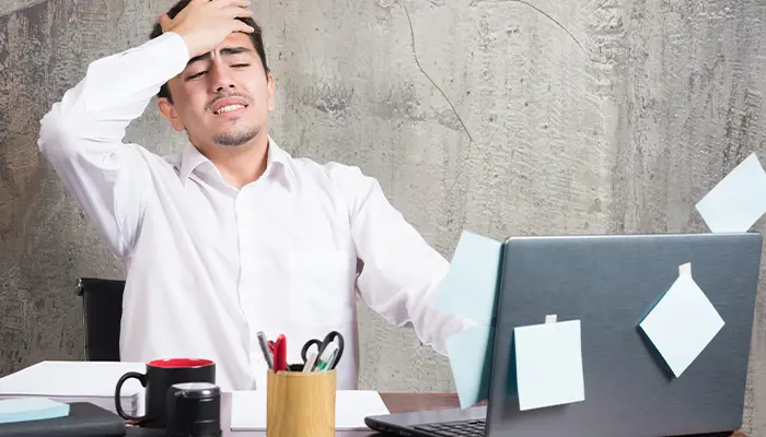 Áp lực từ công việc cũng là nguyên nhân bệnh rối loạn lo âu