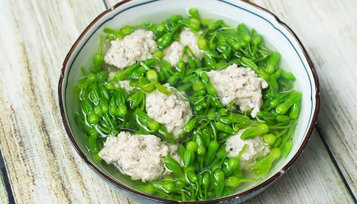 Canh cua hoa thiên lý chứa nhiều dưỡng chất bổ dưỡng cho mẹ bầu 