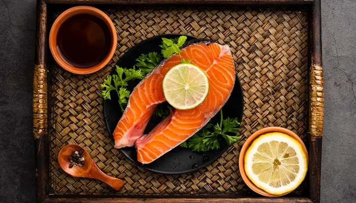 Nên ăn cá hồi để hỗ trợ giảm căng thẳng, lo âu