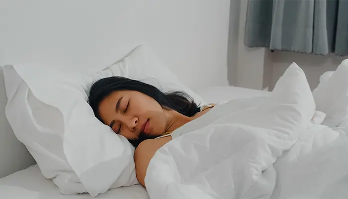 Người trưởng thành thời lượng ngủ phù hợp là từ 7-9 tiếng mỗi ngày