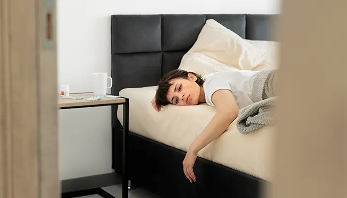 Ngủ hay bị giật mình nguy hiểm khi bị mất ngủ, khó ngủ lại sau khi tỉnh giấc
