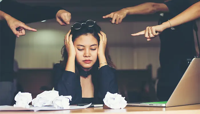 Áp lực từ công việc cũng là trong số nguyên nhân gây rối loạn lo âu 