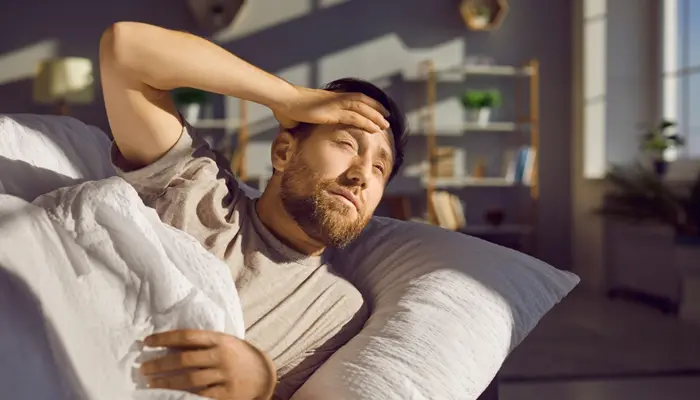 Không gian ngủ quá sáng cũng là nguyên nhân gây ngủ không sâu giấc