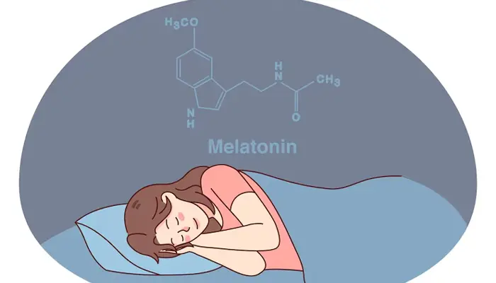 Hormone melatonin suy giảm theo tuổi cũng là nguyên nhân gây mất ngủ tiền mãn kinh