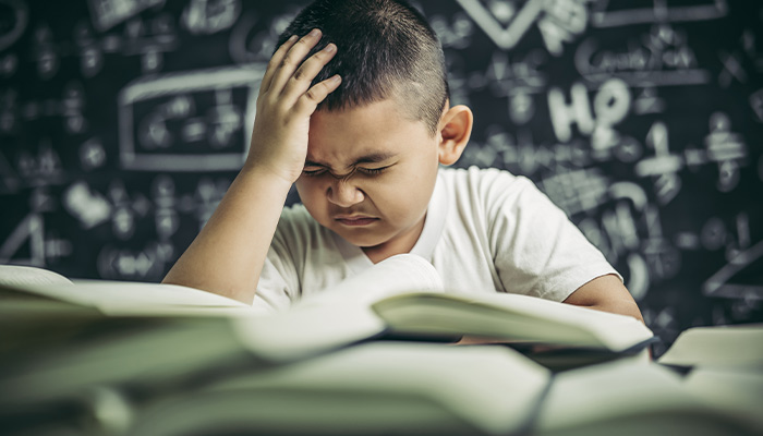 Căng thẳng cũng là nguyên nhân làm rối loạn giấc ngủ ở trẻ em