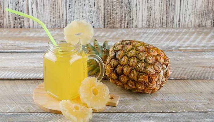 Nước ép dứa giàu dưỡng chất giúp điều chỉnh nhịp sinh học của cơ thể 