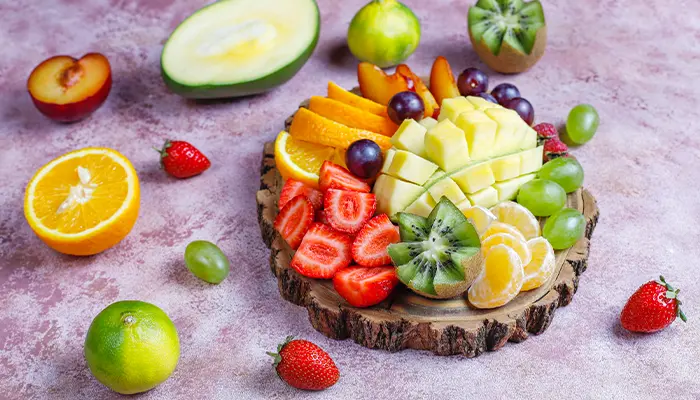 Trái cây giàu vitamin C góp phần hỗ trợ giảm căng thẳng 