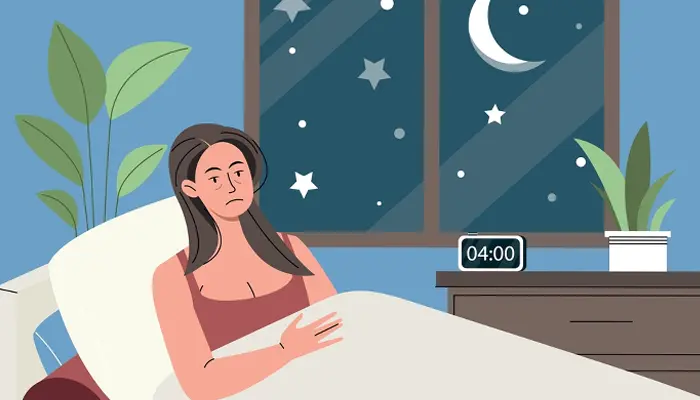 Mất ngủ mạn tính là tình trạng khó ngủ, ngủ chập chờn kéo dài 