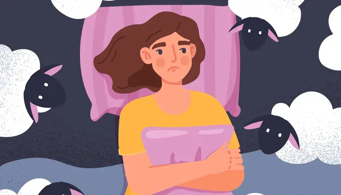 Mất ngủ trắng đêm là tình trạng không ngủ được suốt 1 đêm dài