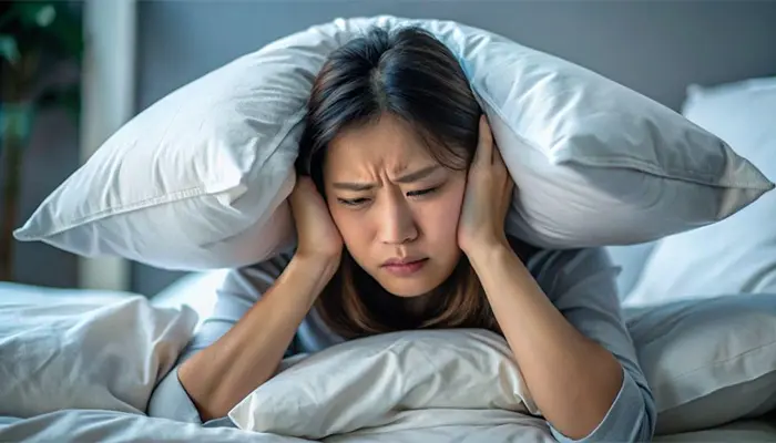 Stress mất ngủ là tình trạng khó đi vào giấc ngủ do áp lực kéo dài