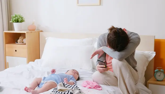 Trầm cảm sau sinh sẽ làm suy giảm tình trạng sức khỏe cả thể chất và tinh thần của mẹ